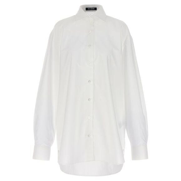 Raf Simons Women Mesh Insert Shirt